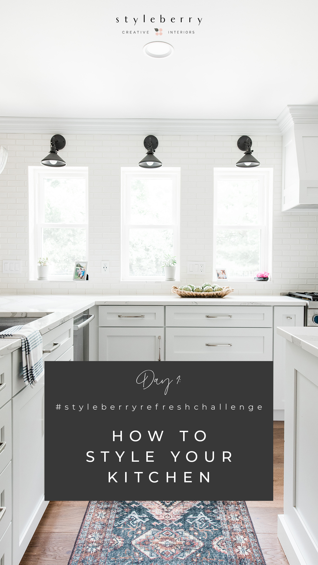 How to Style a Kitchen Counter | Styleberry Creative Interiors