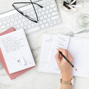 creative journaling dream setting goals designer