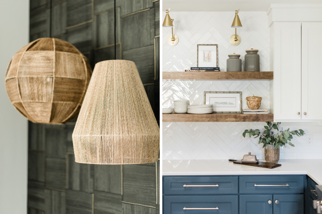 woven-basket-lighting-casual-wood-kitchen-shelves-styleberry-creative-san-antonio