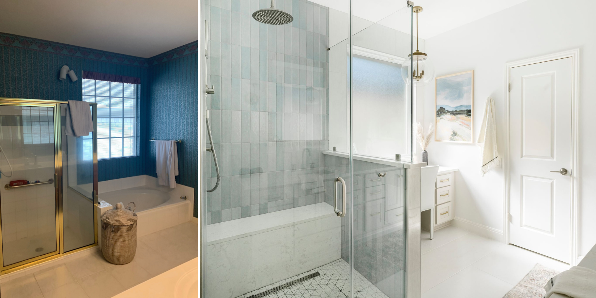 before and after alamo heights bathroom by styleberry interior design light bright soothing