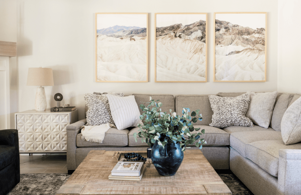 styleberry-creative-interiors-shavano-tx-what-is-custom-interior-design-service-soothing-nature-inspired-living-room-with-large-sectional-high-quality-furnishings-light