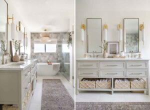 styleberry-creative-interiors-emerald-forest-tx-mixing-and-matching-our-design-services-renovated-bathroom-custom-vanity-with-storage-neutral-colors